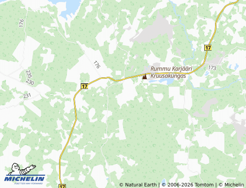 MICHELIN Kasepere map - ViaMichelin