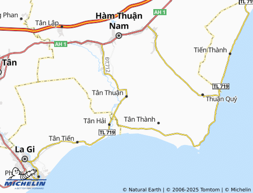 Carte MICHELIN Tân Thuận - ViaMichelin