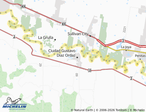 Mappa MICHELIN Emilio Portes Gil - ViaMichelin