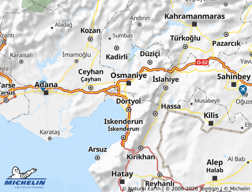 Mappa MICHELIN Erzin - ViaMichelin