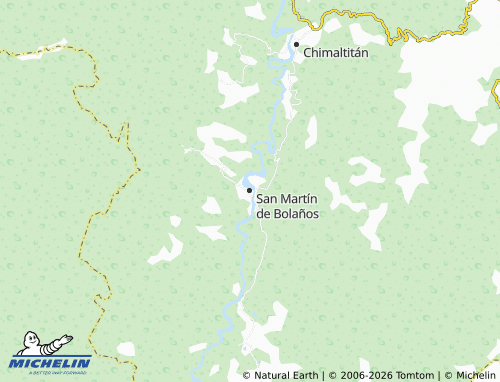 Mapa MICHELIN San Martín de Bolaños - ViaMichelin