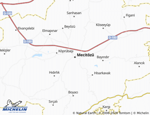 Mappa MICHELIN Camikebir - ViaMichelin