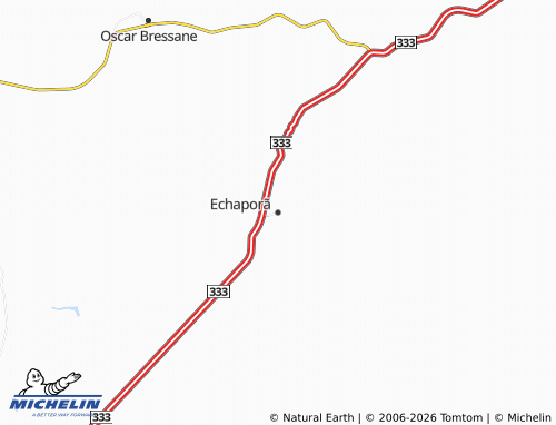 MICHELIN Echaporã map - ViaMichelin