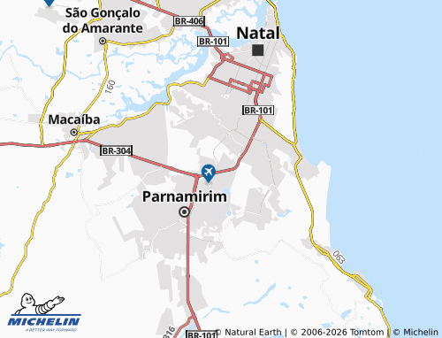 Mapa MICHELIN Emaús - ViaMichelin