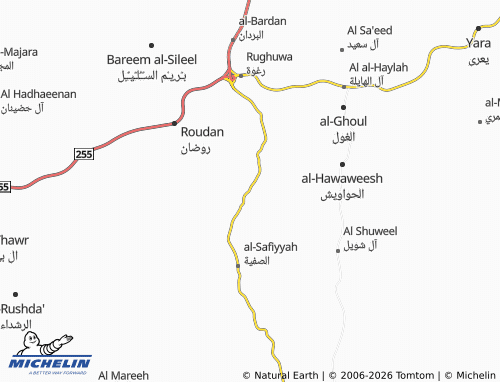 MICHELIN-Landkarte al-Muthanah - ViaMichelin