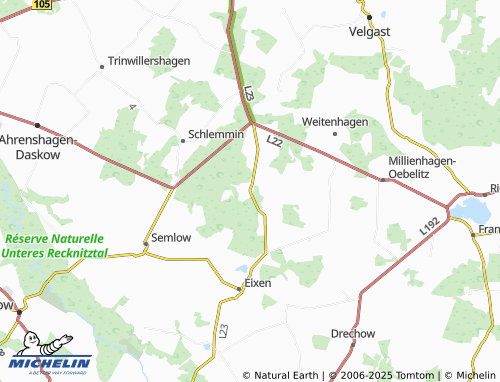 MICHELIN-Landkarte Ravenhorst - ViaMichelin
