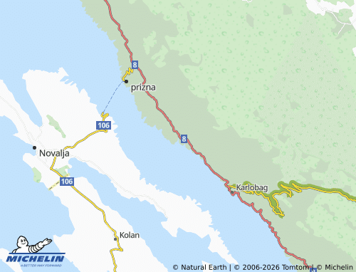 Mapa MICHELIN Cesarica - ViaMichelin