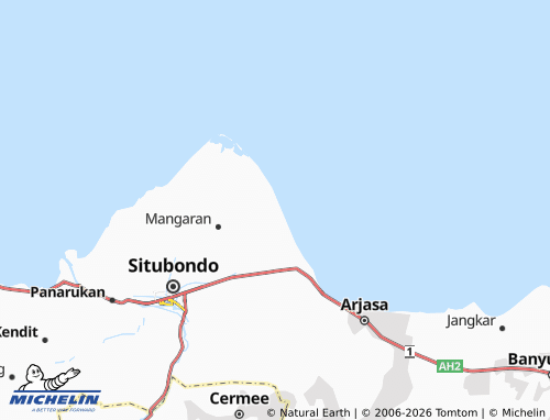 MICHELIN Tanjung Kamal map - ViaMichelin