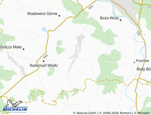 MICHELIN Ruda map - ViaMichelin