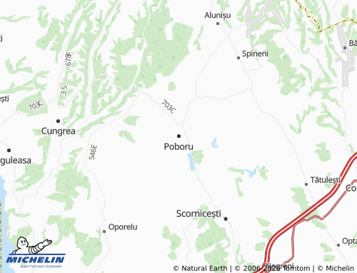 Mappa MICHELIN Poboru - ViaMichelin