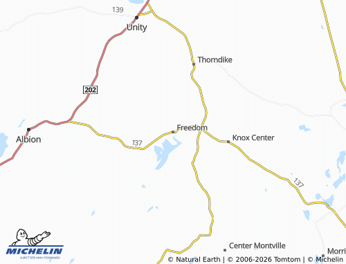 Mappa MICHELIN Freedom - ViaMichelin