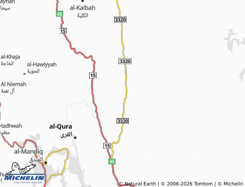 Carte MICHELIN al-Widad - ViaMichelin