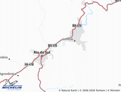 Mapa MICHELIN Bela Aliança - ViaMichelin