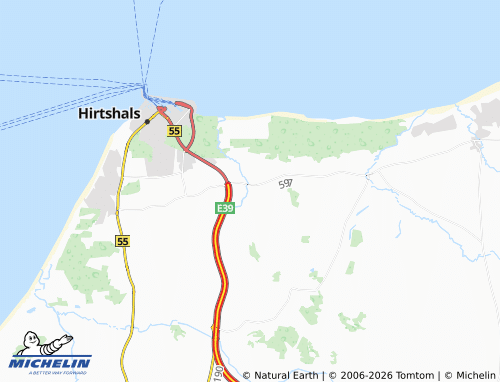 Carte MICHELIN Åbyen - ViaMichelin