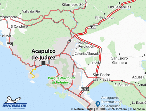 MICHELIN Colonia Alborada map - ViaMichelin