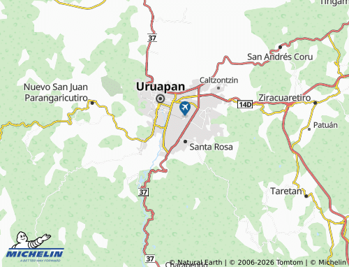 MICHELIN Altavista map - ViaMichelin