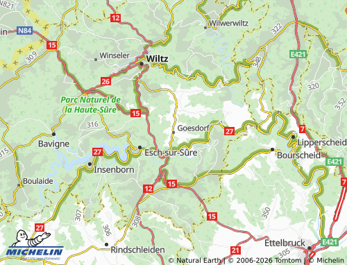Mapa MICHELIN Goesdorf - ViaMichelin