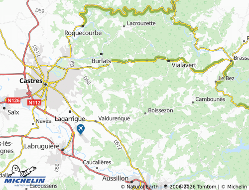 MICHELIN Malacan map - ViaMichelin