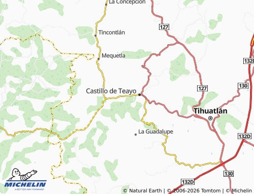 Mapa MICHELIN Zona Urbana Ejidal - ViaMichelin