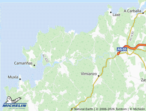 MICHELIN-Landkarte Braño - ViaMichelin