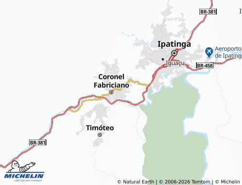 Mapa MICHELIN Vila Jacinto das Neves - ViaMichelin