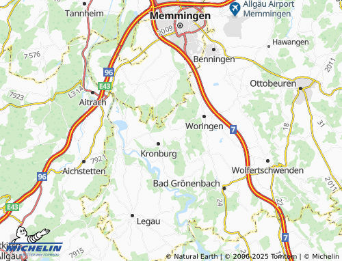 Mapa MICHELIN Enzers - ViaMichelin