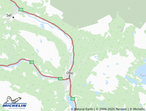 MICHELIN Selsverket map - ViaMichelin