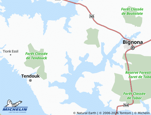 Mapa MICHELIN Balingoré - ViaMichelin