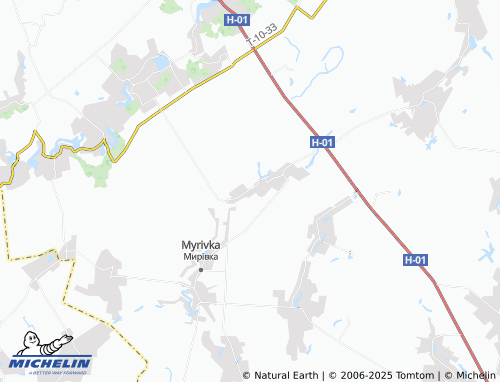 Carte MICHELIN Bezimenne - ViaMichelin