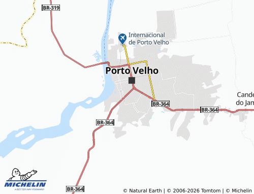 Mapa MICHELIN Nova Floresta - ViaMichelin