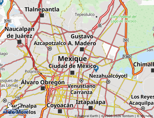 Mapa MICHELIN 7 de Noviembre - ViaMichelin