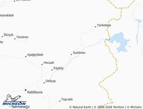 Mappa MICHELIN Kızılören - ViaMichelin