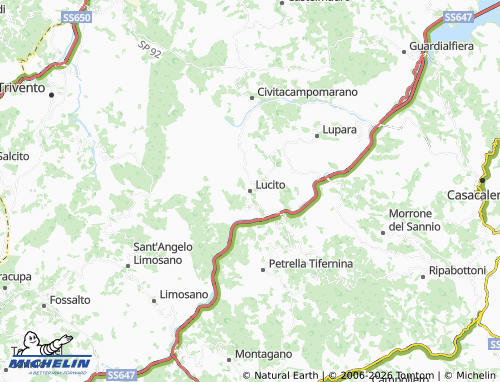 Mapa MICHELIN Lucito - ViaMichelin