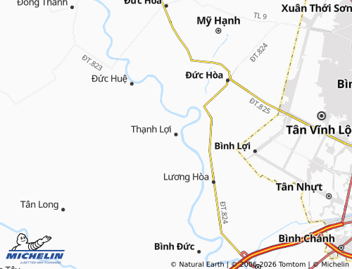 Mapa MICHELIN Thạnh Lợi - ViaMichelin