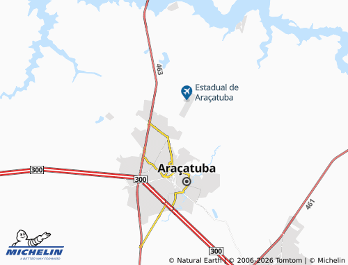 Mapa MICHELIN Aeroporto - ViaMichelin