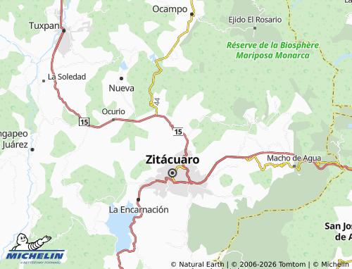 MICHELIN Valle Verde map - ViaMichelin