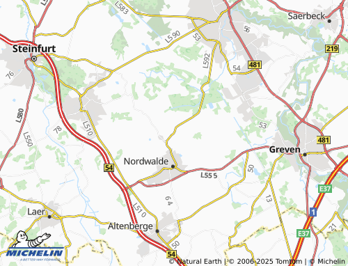 Carte MICHELIN Suttorf - ViaMichelin