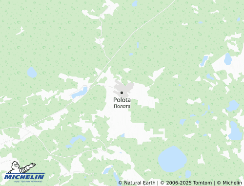 MICHELIN Polota map - ViaMichelin