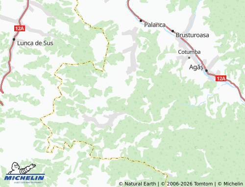 Carte MICHELIN Pajiștea - ViaMichelin