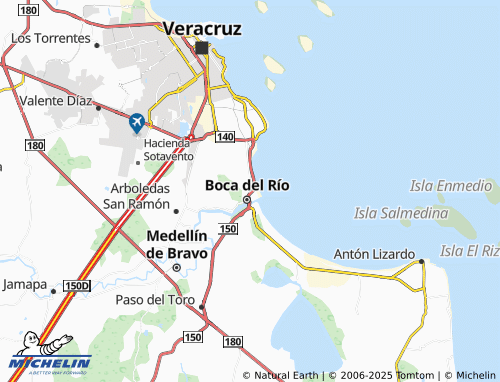 MICHELIN Camino Real map - ViaMichelin