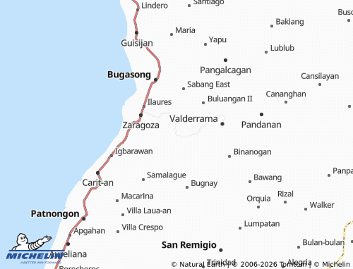 MICHELIN Tigmamale map - ViaMichelin