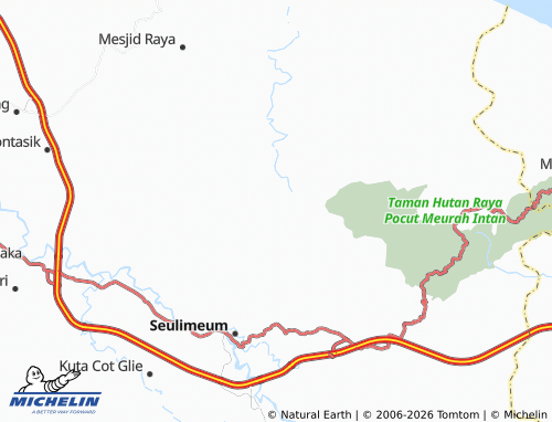 MICHELIN Lamteuba Droe map - ViaMichelin