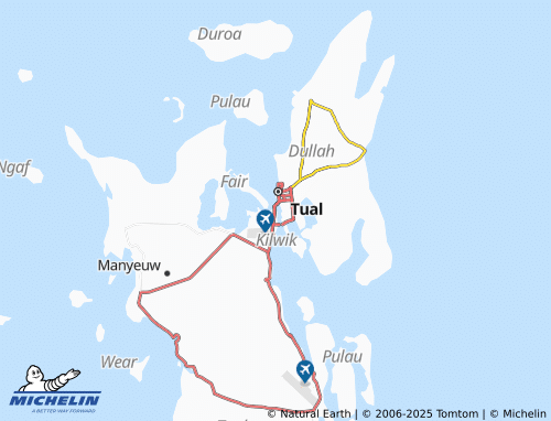 MICHELIN Watdek map - ViaMichelin