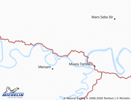 Mappa MICHELIN Benteng Rendah - ViaMichelin