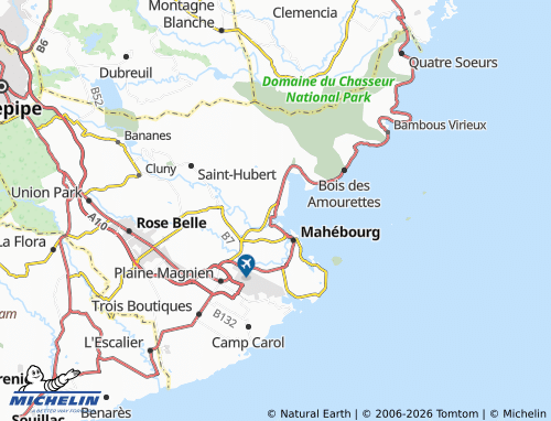 Mapa MICHELIN Rivière des Créoles - ViaMichelin
