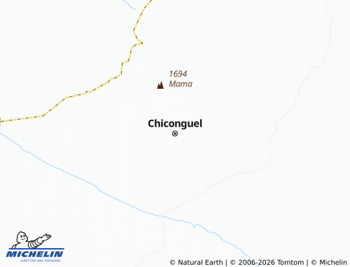 MICHELIN-Landkarte Chiconguel - ViaMichelin