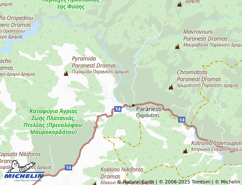 MICHELIN Xagnanto map - ViaMichelin