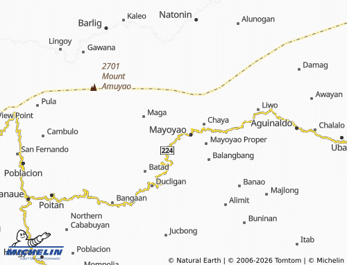 MICHELIN Inwaloy map - ViaMichelin