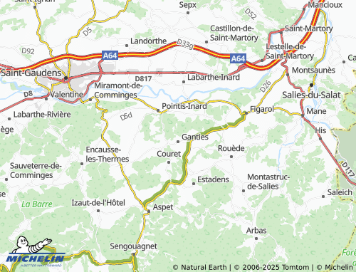 Carte MICHELIN Termé - ViaMichelin