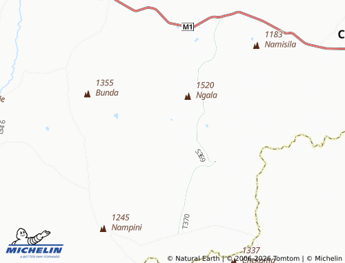 MICHELIN Mphonde map - ViaMichelin